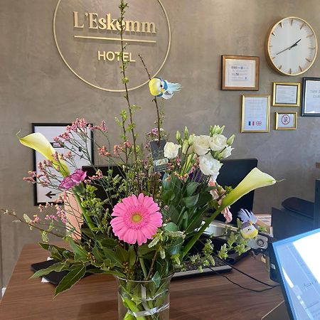 Hotel Restaurant L'Eskemm St Brieuc-Tregueux ภายนอก รูปภาพ