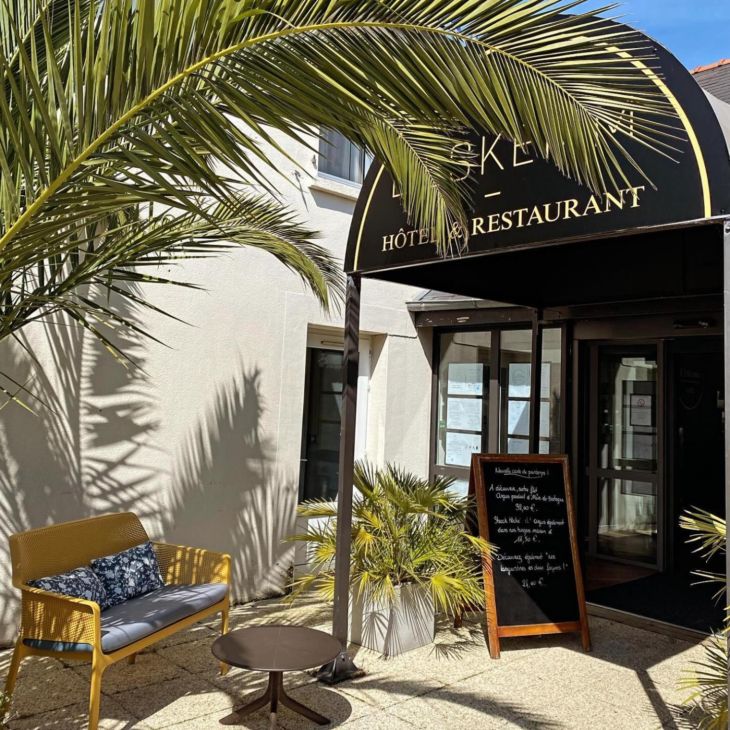 Hotel Restaurant L'Eskemm St Brieuc-Tregueux ภายนอก รูปภาพ